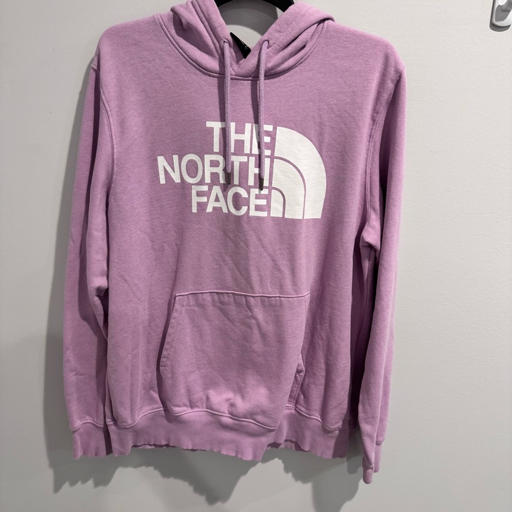 The north face‎ half dome hoodie sweatshirt size large purple pink